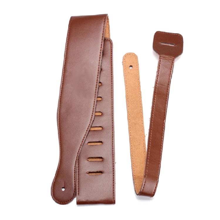 Soft PU PU Leather Thick Adjustable Strap for Electric Guitar Musical Instrument