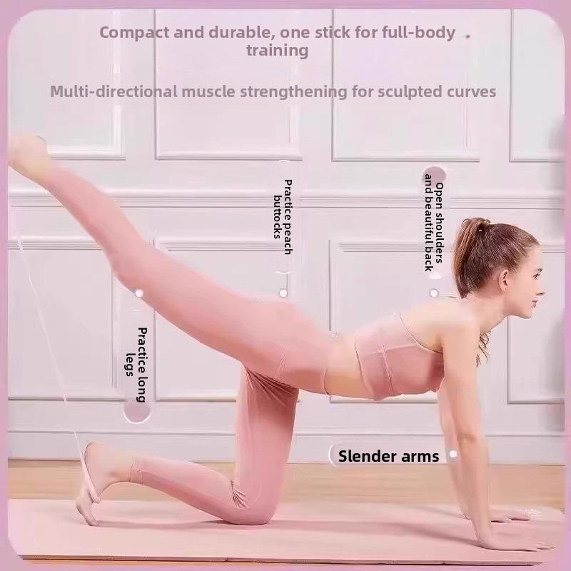 Silicone Resistance Rope Back-opening Elastic Resistance Band, A Perfect Tool for Shoulder Stretching In Back-opening Yoga
