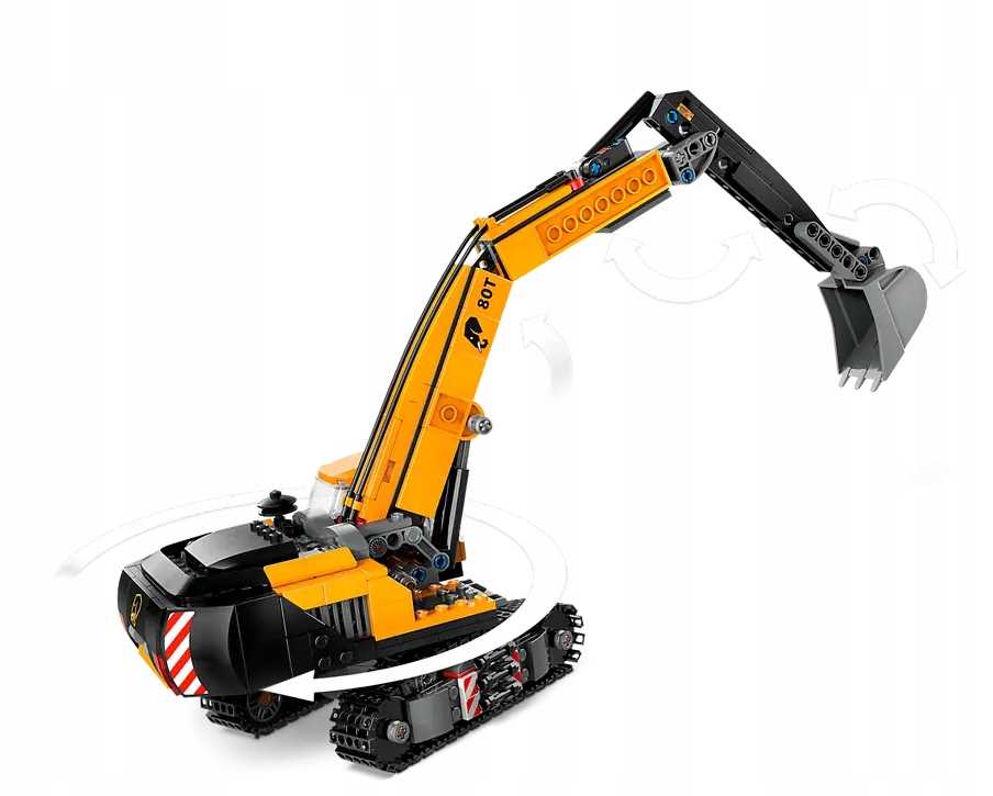 60420 - Lego City - Yellow Excavator
