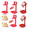 25mm Pipe Red Hanging Cup Waterer Kit Poultry Chick Automatic Drinking Drinker Cup Quail Parrot Pet Birds Water Fountain 2/20Pcs
