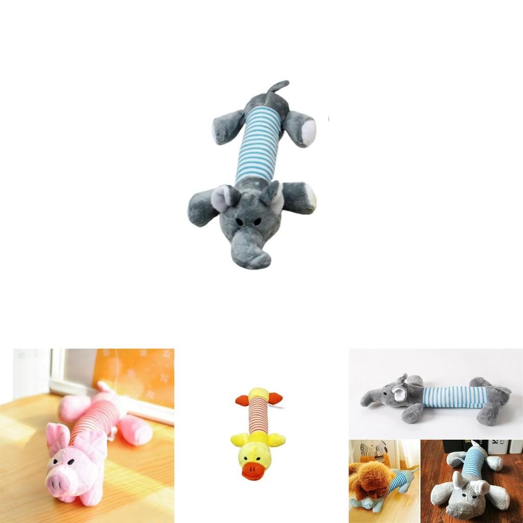 Small Animal Sounding Dog Toys Pig Duck And Elephant