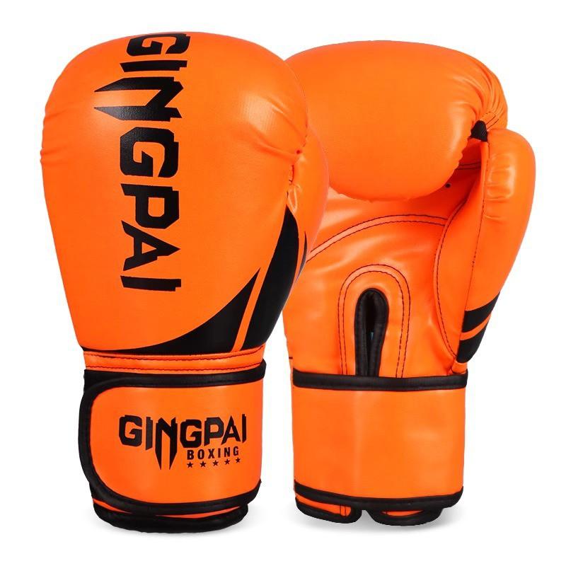 Professional Boxing Gloves Muay Thai Kickboxing Training Punching Bag Kids Adults PU Leather 6oz 8oz 10oz 12oz