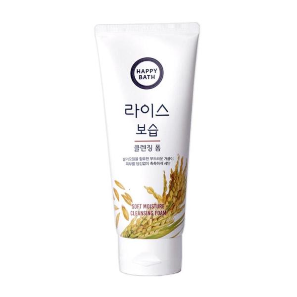 HAPPY BATH Rice Moisturizing Cleansing Foam 200ml