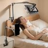 Tablet Holder for Bed Adjustable Tablet Phone Bed Stand Mount 360 Degree Rotatable Foldable Carbon Steel Arm Holder