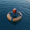 Floating Gyro Cup Holder, The Beer Buoy Floating Drink Holder, Anti Spill Gyro Can Holder, Pool Drink Float for 12oz Standard Cans, Floating Beverage