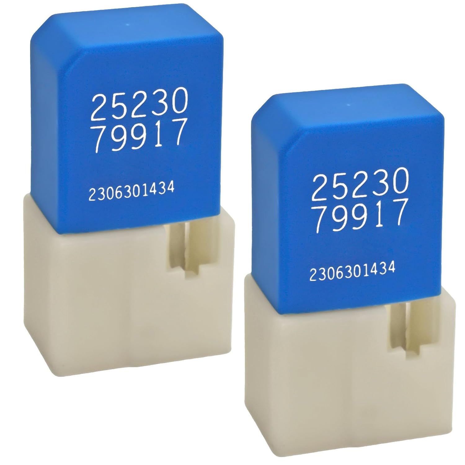 

25230-79917 4 Pin Relay (Pack of 2) - Compatible with Nissan Pathfinder, Versa, Maxima, and Infiniti