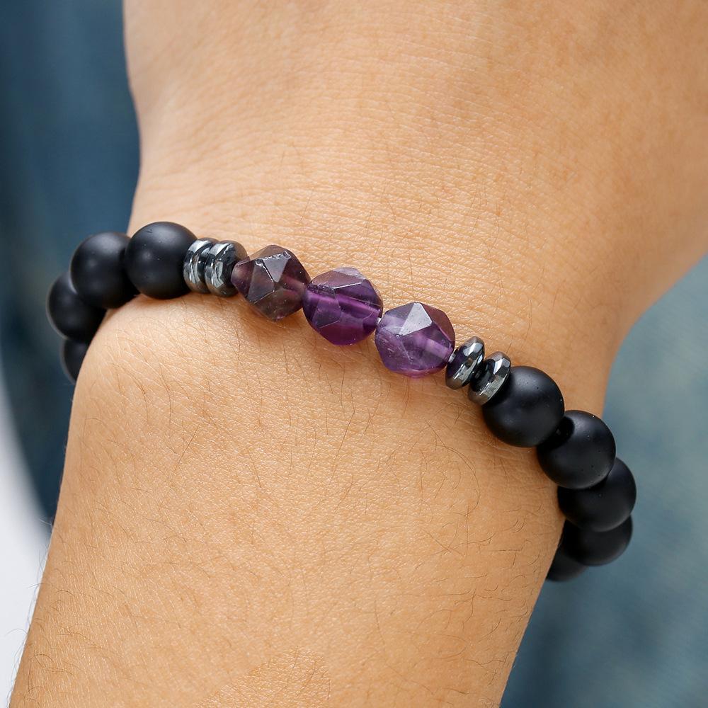 JYL TS Bracelet Men's Elastic Beaded  Set-Multiplies Luck & Attracts Versatile Fortune