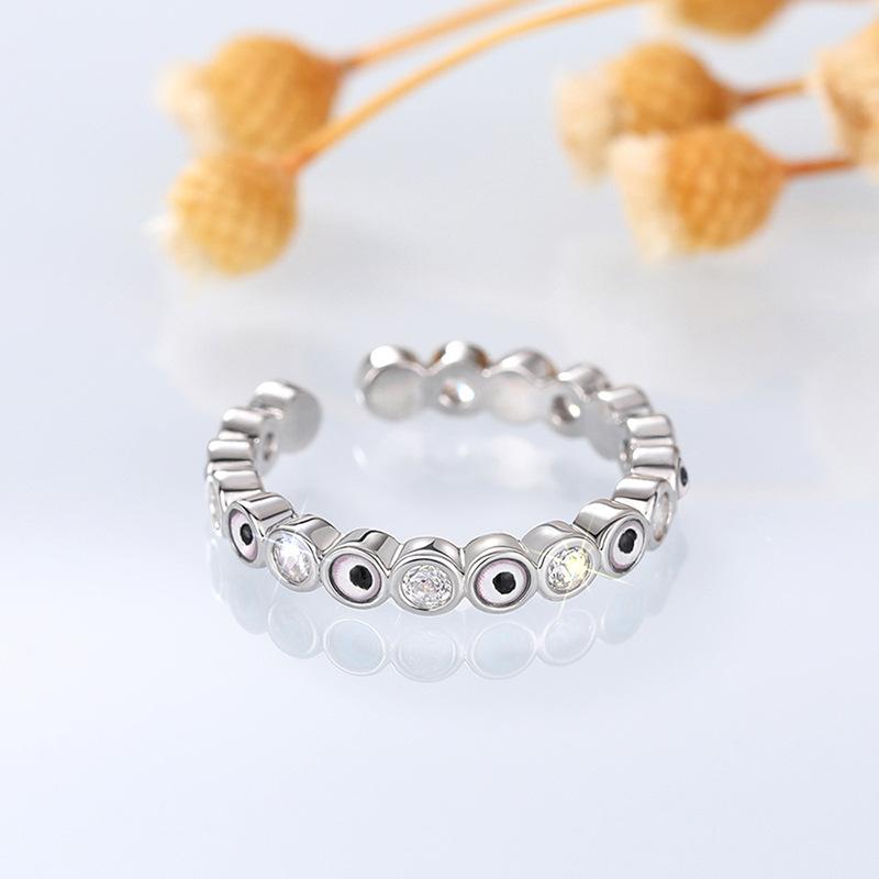 

Трендовое брендовое кольцо интернет-знаменитости женское, открытое регулируемое кольцо-капля, персонализированная нишевая бижутерия Opening adjustable