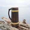 Rustic Handcrafted Wooden Mug Engraving Included