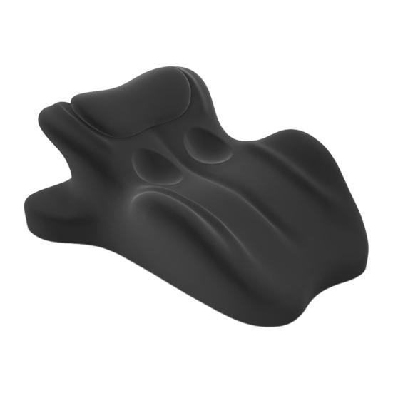Couple Pillow Back Cushion with Wave-Shaped Design Ergonomic Posture Support Memory Foam Butt Cushion Leg Wedge
