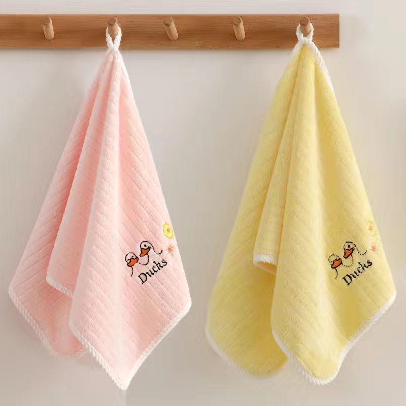 26X50 см милое полотенце с узором утки — фото 3