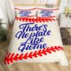 Cool Basketball Bedding Set, Neon Gradient Duvet Cover For Kids Teen Boys Girls, Comforter Cover Decor Room, Quilt Cover 3Pcs
