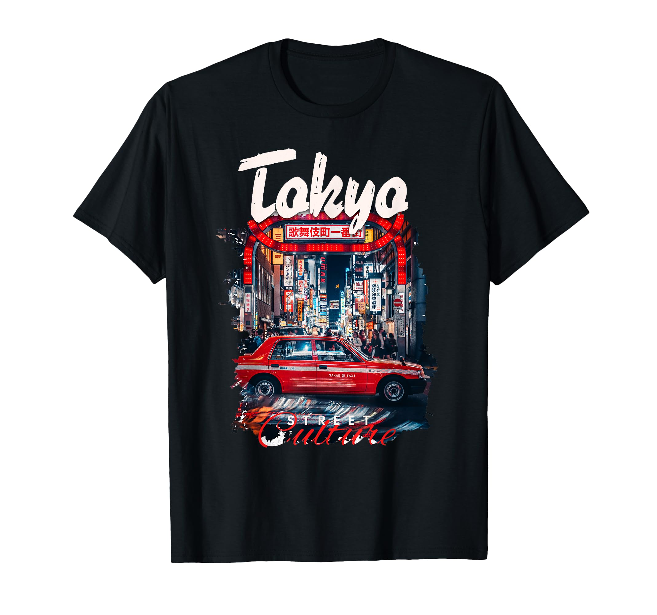 Japanese anime Manga, Tokyo, merchandise, cute, men s, women s, kids T-shirts чёрный