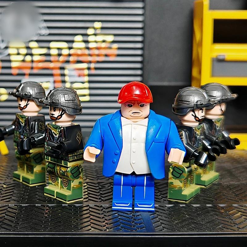 Building Blocks Military SWAT Special Forces Camouflage Equipment Assembly Toys