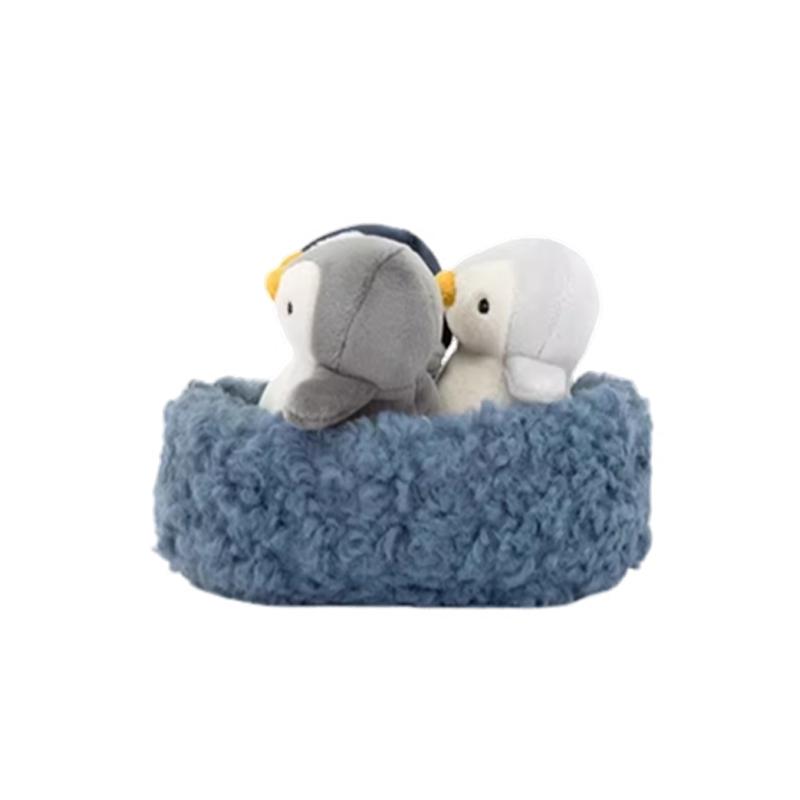 JELLYCAT Arctic and Antarctic series nest building penguin doll plush doll 11cm high
