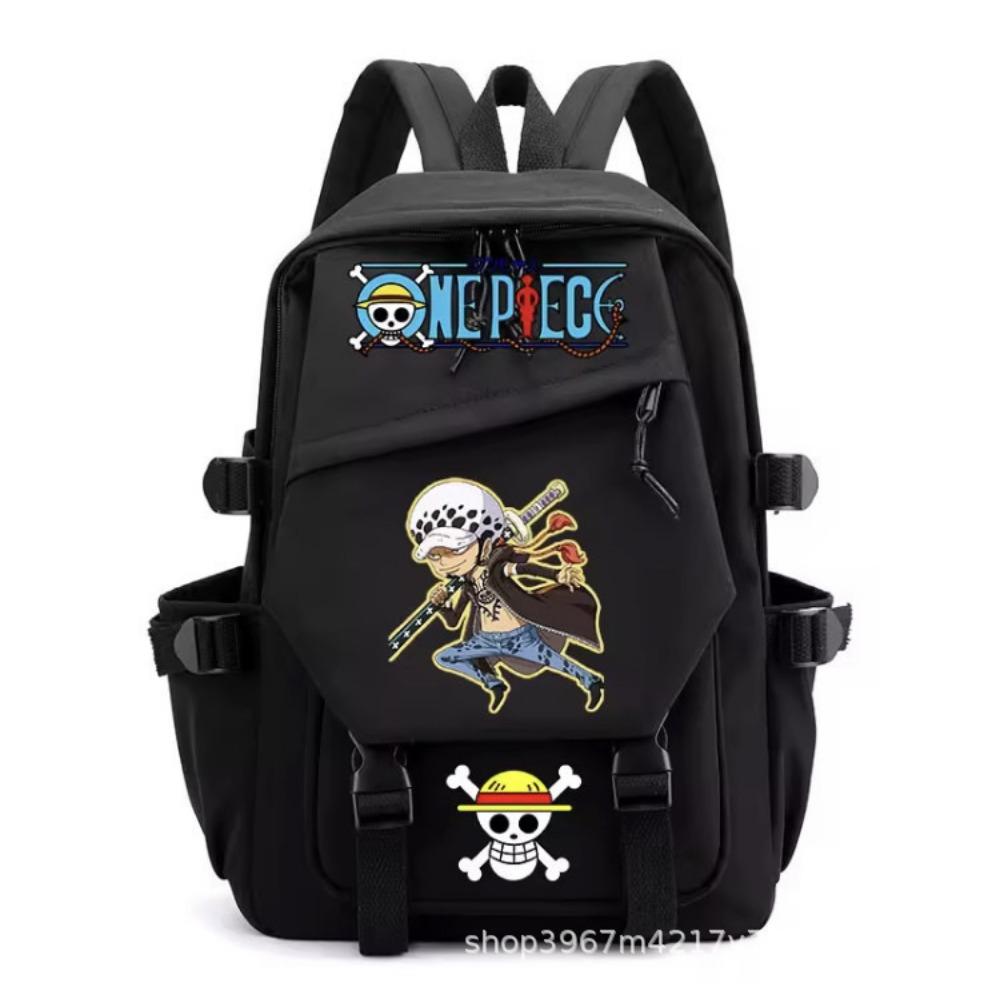 ONE PIECE High School Junior High School Student Elementary School Bag Luffy Fashion Trend Large Capacity Teen Backpack