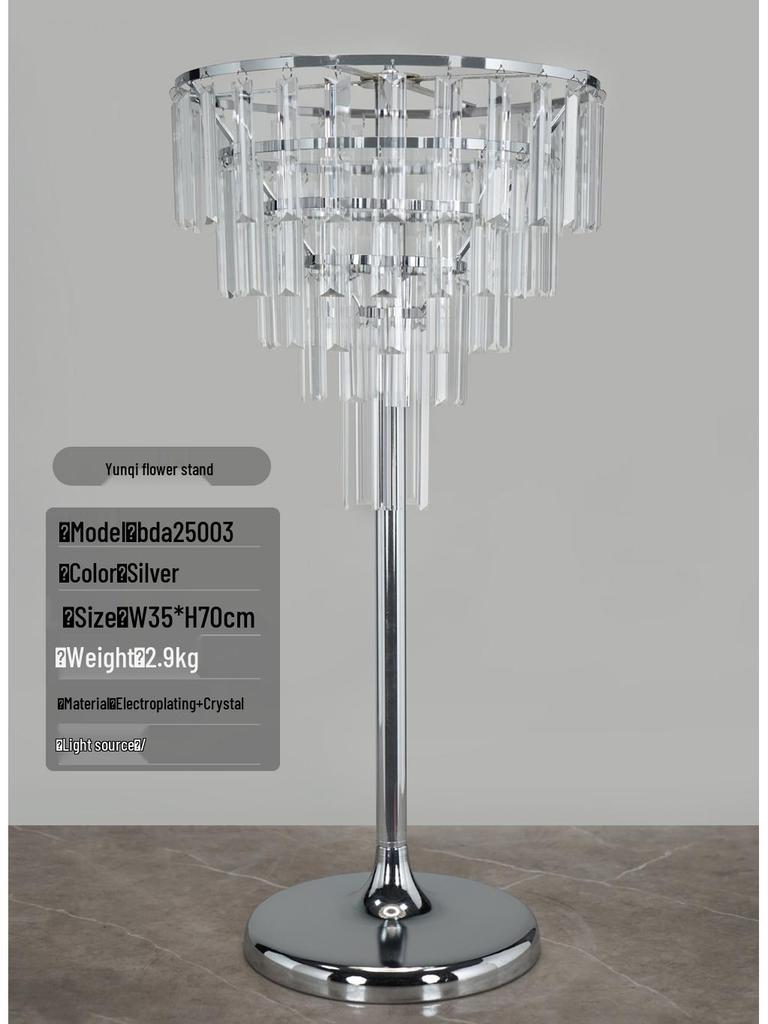 Crystal Wedding Table Centerpiece Flower Stand