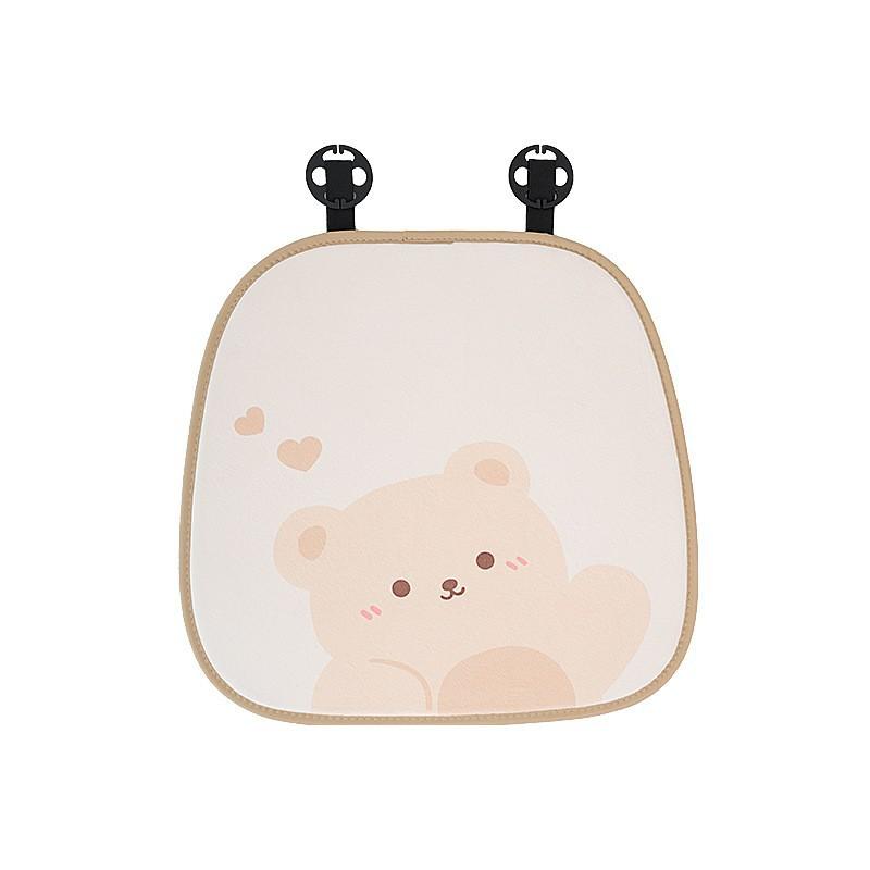 Cartoon headrest waist rest cute four seasons universal car seat pillow creative bear car neck pillow female