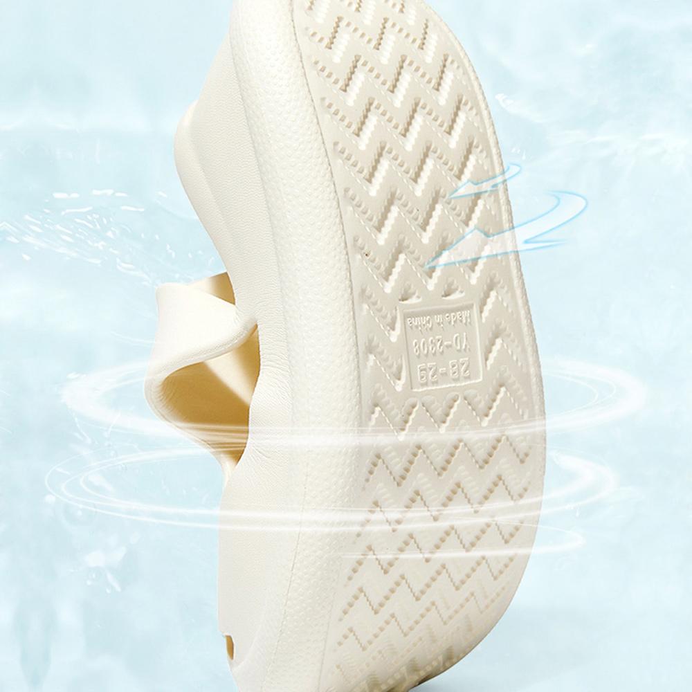 Fashionable Men's and Women's Summer Sabots, Non-slip Beach Breathable Unisex Sandals, Garden Bath Slippers