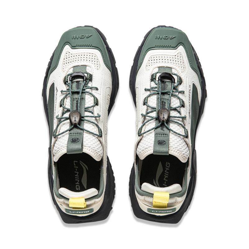 Li Ning CF Su Series Lin Chuan SS Bequeme Vielseitige Stoßdämpfende Abriebfeste Low-Top Lifestyle Freizeitschuhe Damen Sneaker AGLU144-3