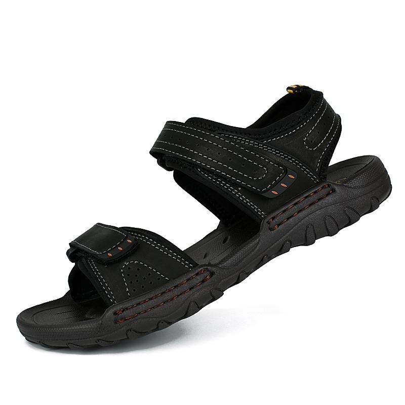 Men Sandals Summer Leisure Beach Holiday Sandals Men Shoes 2024 New Outdoor Wading Shoes Male Retro Comfortable Casual Sandals