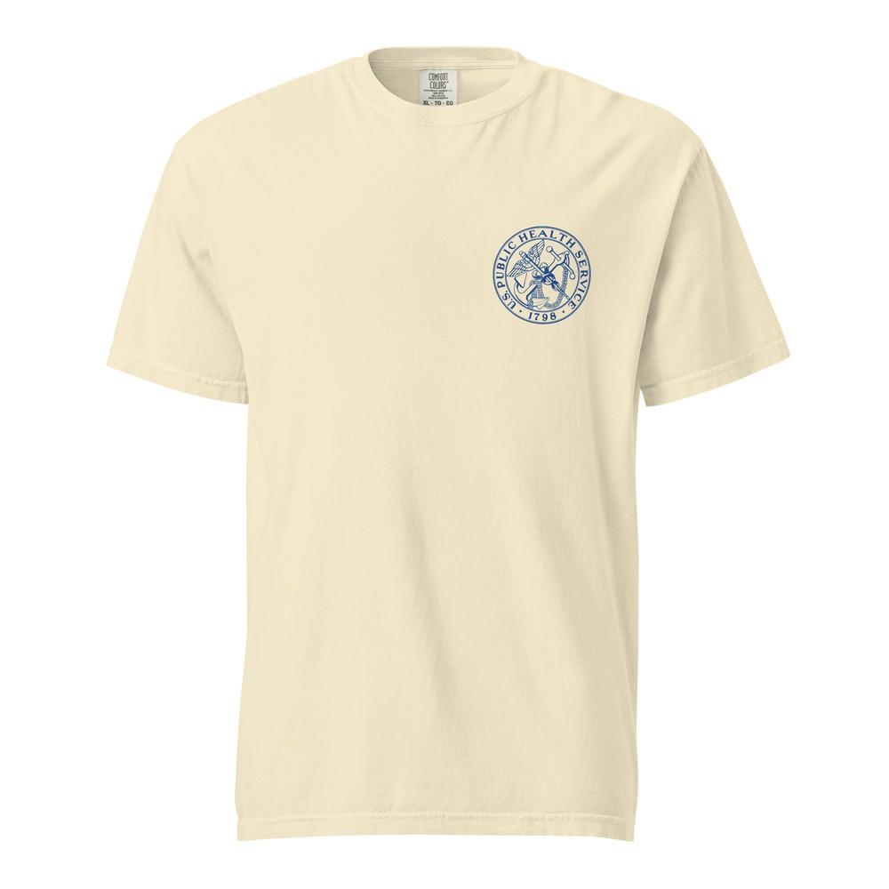 U. S. Public Health Service Seal T-Shirt Comfort Colors Garment Dyed Tee Unisex T-Shirt XXL