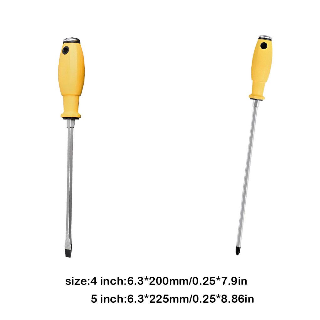 Alloy Steel Screwdriver Portable Industrial Screw Driver Disassemble Installation Hand Repair Tool Replacement