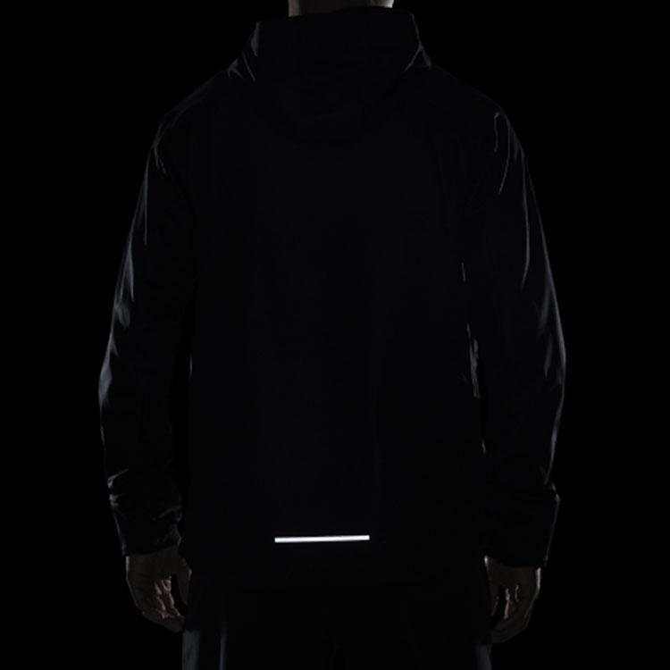 Nike Shield Reflective Reversible Zip Hooded Jacket Men Jacket Black BV4881-010