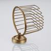 Vintage Copper European Style Bathroom Toilet Paper Storage Basket Bathroom Organize The Tissue Basket
