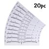 20-100pcs Eyebrow Ruler Stickers Disposable Adhesive Measurement Stencils for Microblading Tattoo Brow Makeup Tools Salon Use