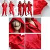 Salvador Dali Money Heist Cosplay Costume For Adults In Stylish Red Jumpsuit Design