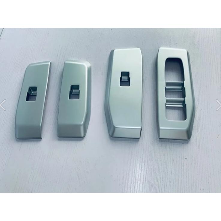 4PCS For 24-25 Toyota Prado LC250 Matte Window Lift Panel Switch Cover Trim