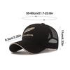 Fashion Wheat Embroideried Mesh Baseball Cap Breathable Adjustable Sun Hat Wide Brim Peaked Cap Outdoor Sports