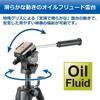 Velbon VideoMate 538AZ Medium Family Video Tripod 161cm Max Height 3-Section Aluminum Oil-Free Steel Head Smartphone Holder Case Suitable for Movies