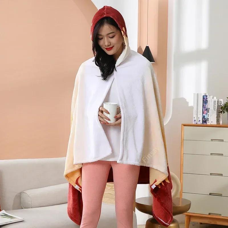 Demon Slayer Blanket Plaid Anime Kimetsu No Yaiba Cosplay Prop Tanjirou Custom Women Pajamas Shinobu Adult Bathrobe Shawl Gown Kid Friendly