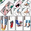 Fashion High Heels Phone Case For Samsung Galaxy S25 Ultra S24 Ultra S9 S10 S20 S21 S22 S23 Plus S24 FE Cover