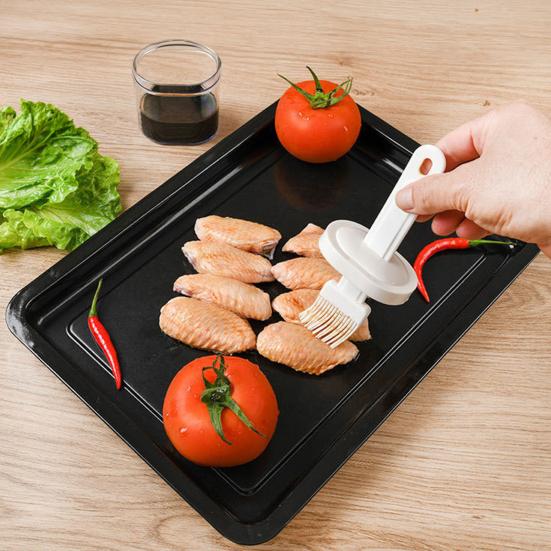 Oil Brush Dispenser 2-in-1 High-Temperature Resistant Oil Pot with Brush Cooking Oil Applicator for Frying Baking BBQ And Air Fryer