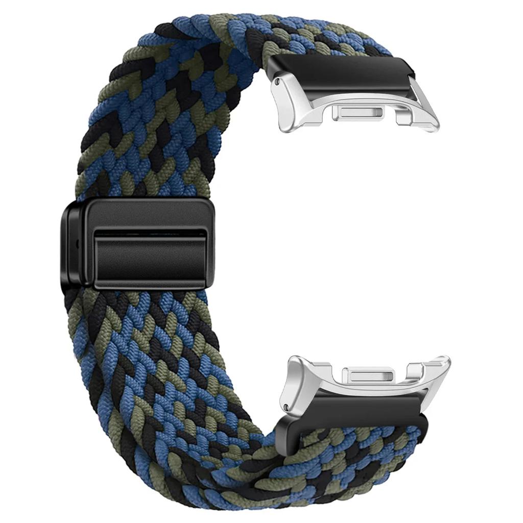 1 st Magnetiskt armband för Samsung Galaxy Watch 8 Band 40/44mm Sport Flätat Loop för Galaxy Watch 8 Classic/Ultra 2025 Band