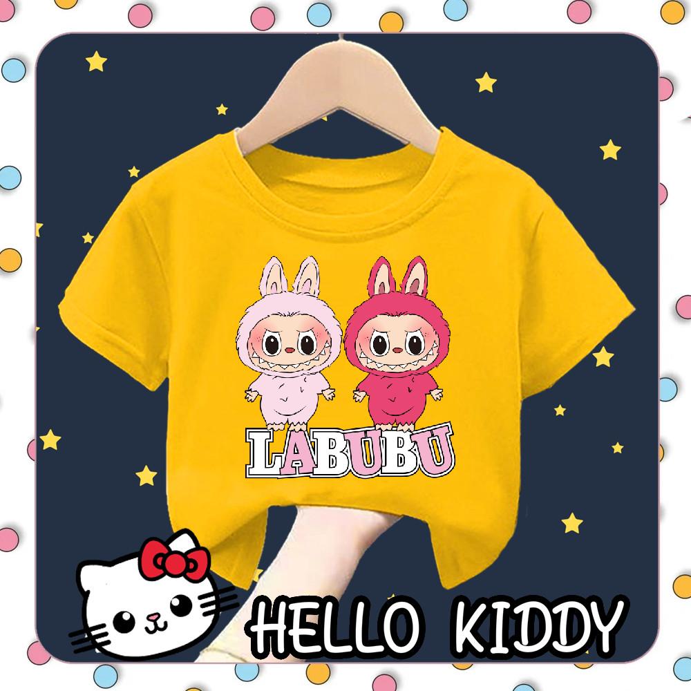 LABUBU children's T-shirt top unisex cute, fashionable and versatile