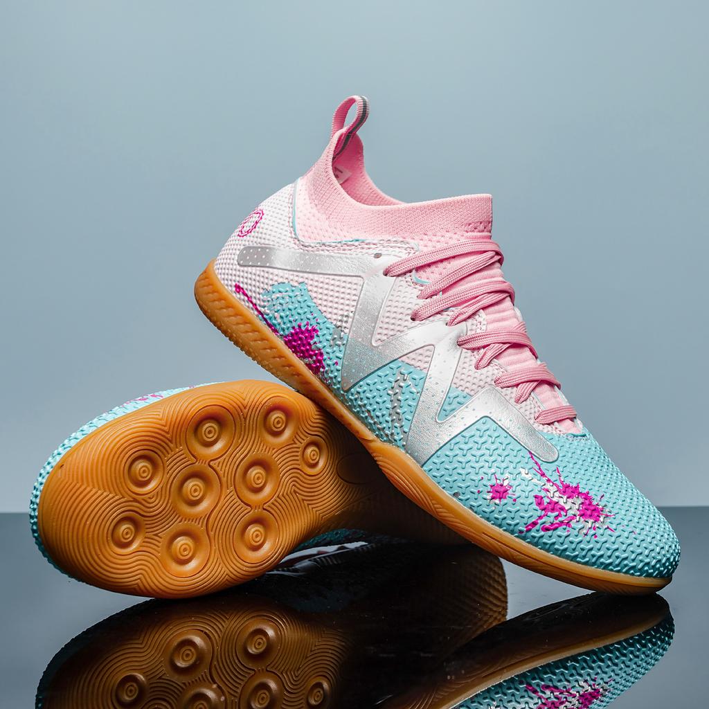 Indoor Soccer Boot Professional Men's Futsal Cleats Adult Football Shoes Durable Comfortable Non-slip Training Sneaker Teenager