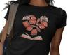 Books Heart Women's T-shirt Reading Studying Book Lover Graphic Shirt Woman Birthday Gift T-shirt
