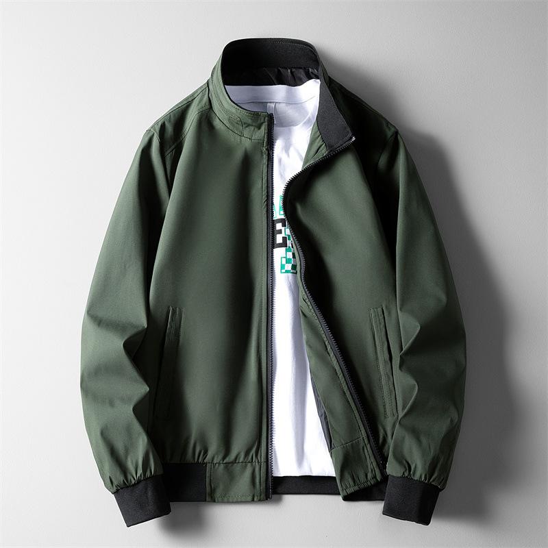 

Spring and Autumn Korean Casual Large Size Hooded Jacket Men s Top 4XL