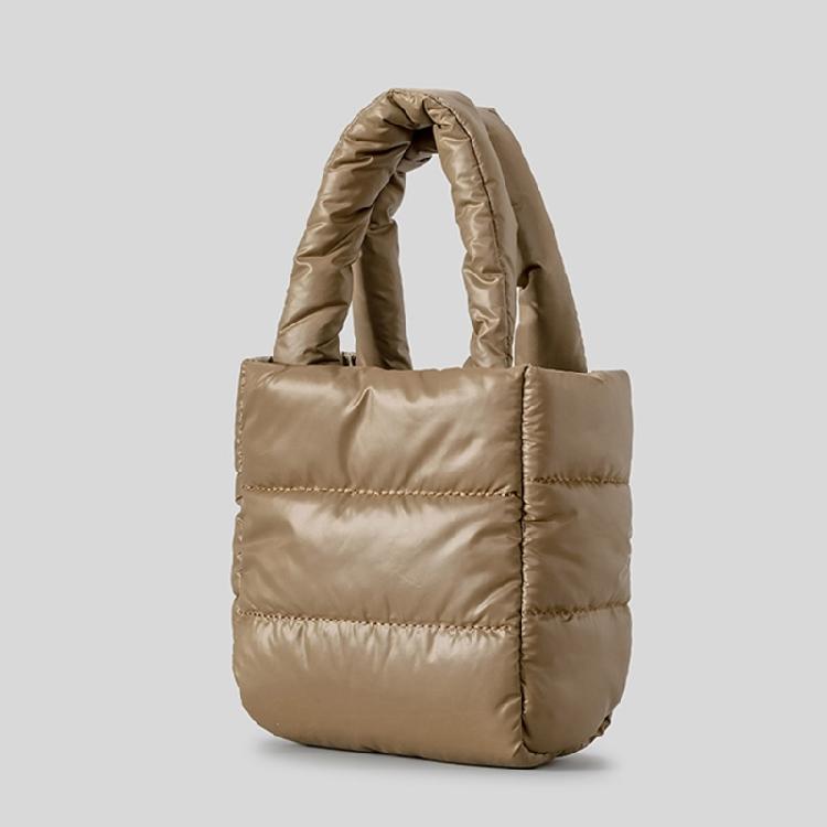 Fashion Large Tote Puffer Shoulder Bag Stylish and Spacious Handbag for Women