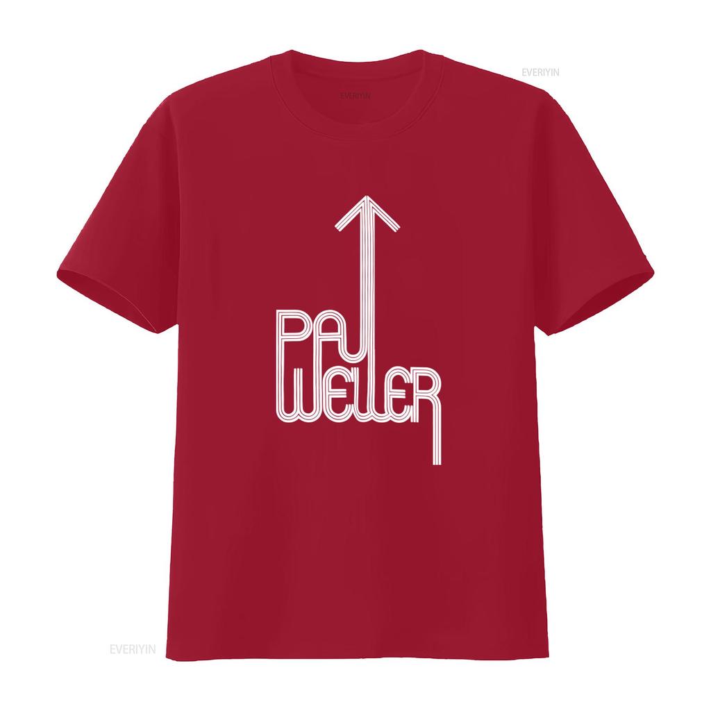 T-shirt Paul Weller The Jam Abbigliamento Mod Stile Scooter Council Soul Design vintage Lavata Comoda streetwear uomo grafica