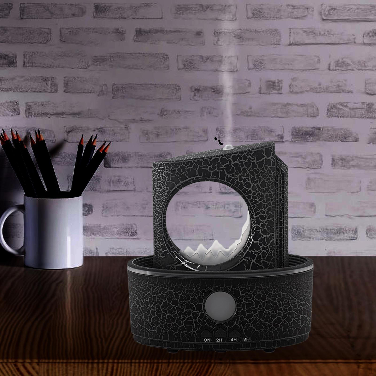 

Ароматерапевтические увлажнители воздуха для спальни с диффузором эфирных масел и дома Black Cracks