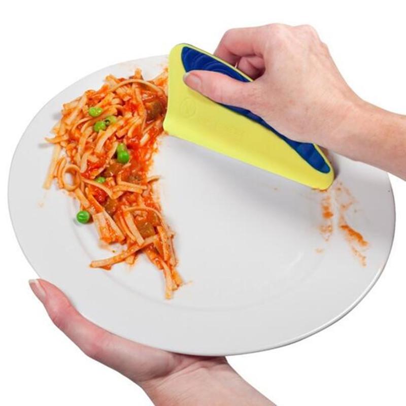 Buy Silicone Dish Squeegee Washing Cleaning Scraper Kitchen Tool at ...