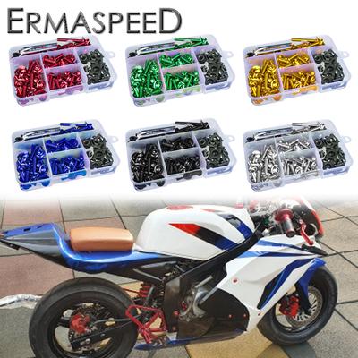 Voor Z1000 Z250 Z400 Z650 Z800 Z900 Ninja 177PCS Motorfiets Kuip Bouten Kit M5 M6 Windscherm Schroeven Bevestigingsmiddelen Kuip Bouten