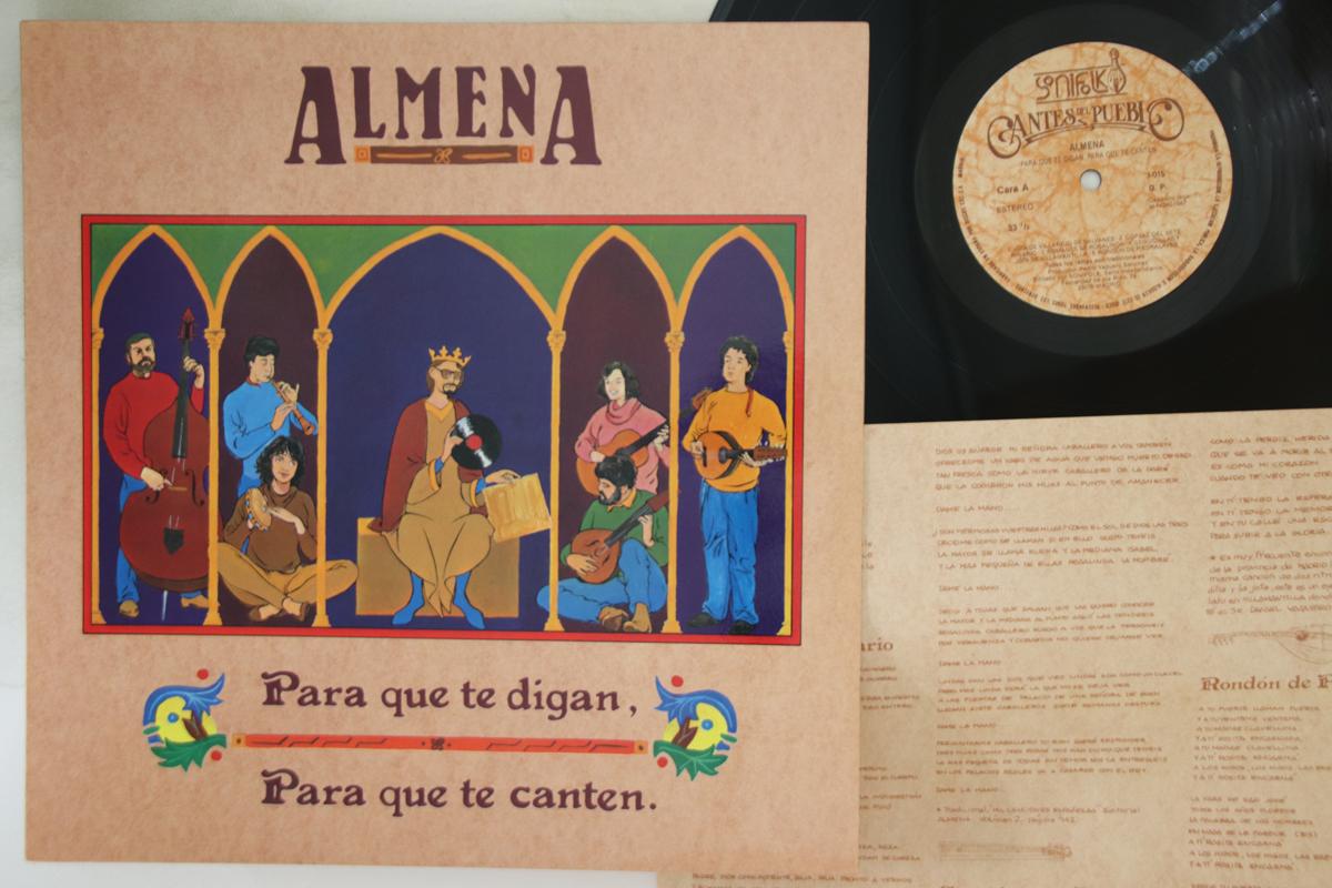 

LP Record ALMENA - Para Que Te Digan, Para Que Te Cant I015 SONIFOLK Spain Latin Used