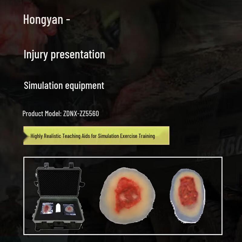 Wearable Injury Simulation Makeup Kit (Practical Edition)