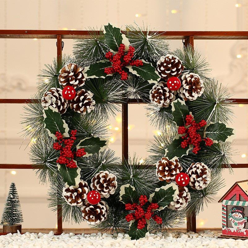 Christmas Wreath for Hotel or Mall Door Hanging Decorations